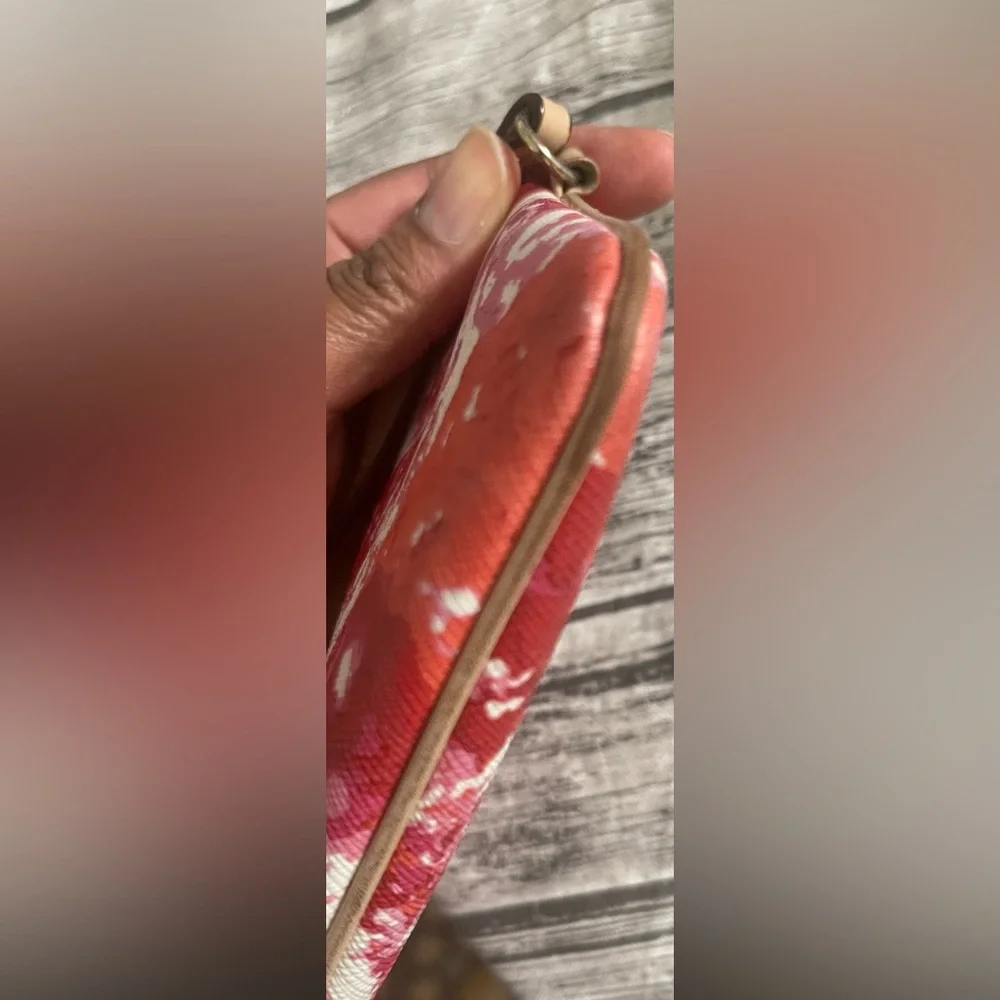 Coach Floral Peyton Wristlet Wallet - Picture 7 of 9